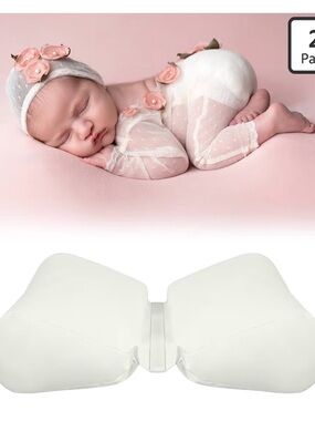 Newborn Posing Bean Bag Pillow in White